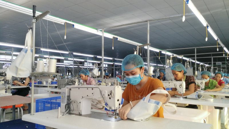 开云在线登录越南工厂正式投产实景拍摄